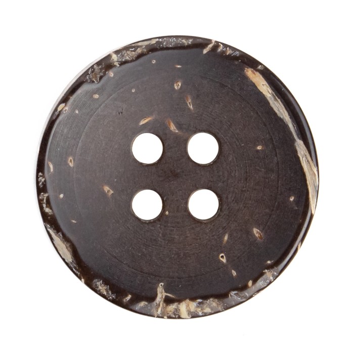 Botão Casca de Coco